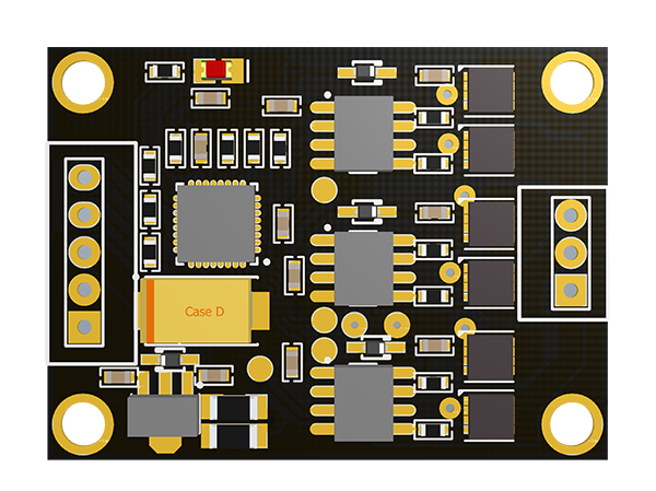 BaseCam SimpleBGC 3-axis discrete extended board